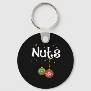 Chaveiro Homens de castanhas da família de Casais divertido