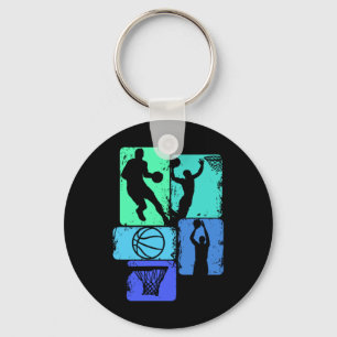 Chaveiro Homens De Jogadores De Basquete (2)