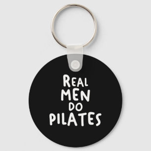 Chaveiro Homens de Verdade Fazem Exercícios de Pilates Trei
