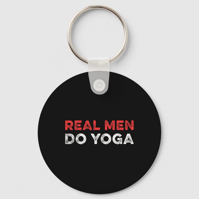 Chaveiro Homens de Verdade Fazem Instrutor de Meditação Esp (Frente)