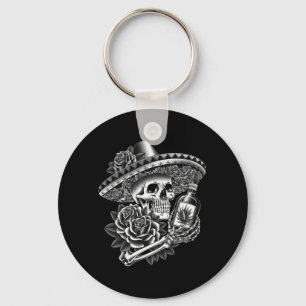 Chaveiro Homens México Vintage Esqueleto Dia Dos Mortos
