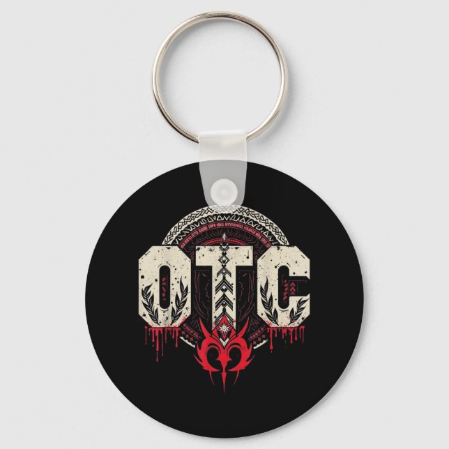 Chaveiro Homens Mulheres Crianças Otc Bloqueio Luta Romana  (Frente)