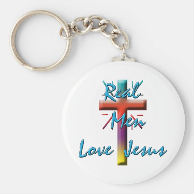 CHAVEIRO HOMENS REAIS ADORAM JESUS (Frente)