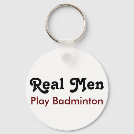 Chaveiro Homens Reais Jogam Badminton