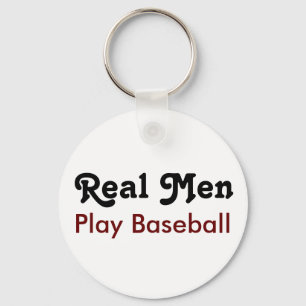 Chaveiro Homens Reais Jogam Baseball