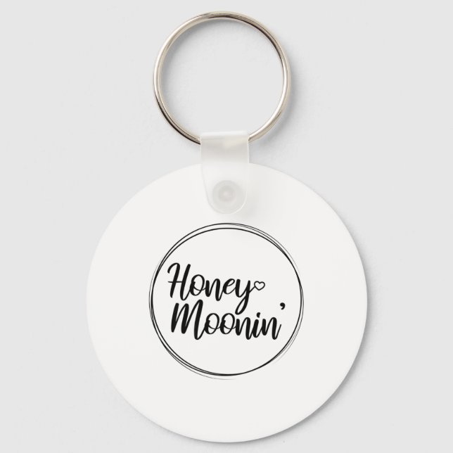 Chaveiro Honeymoonin Bride Groom Vacance Premium (Frente)