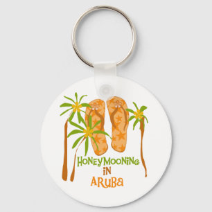 Chaveiro Honeymooning em Aruba