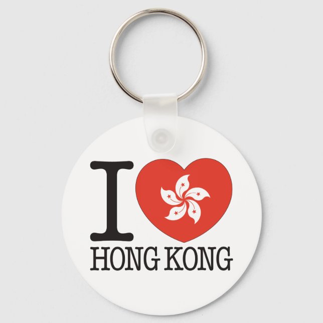 Chaveiro Hong Kong Love v2 (Frente)