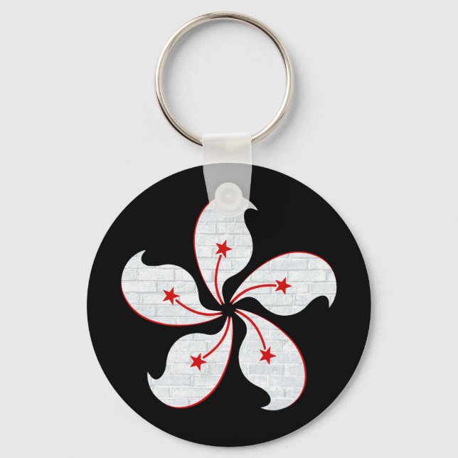 Chaveiro Hong Kong Orchid (Frente)