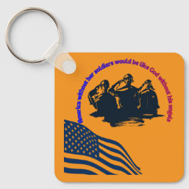 Chaveiro Honored in Valor orange