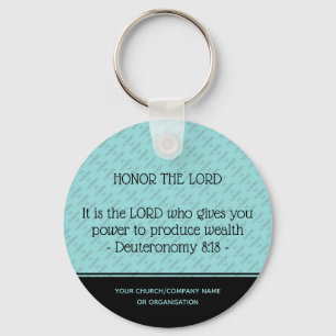 Chaveiro HONRA, O Negócio Da Igreja LORD Personalizado
