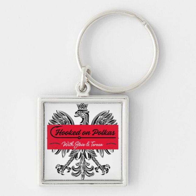 Chaveiro Hooked on Polkas Logo Keychain (Frente)