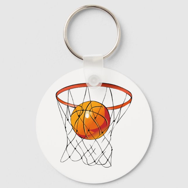 Chaveiro Hoop de basquetebol (Frente)
