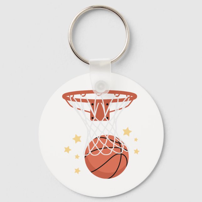 Chaveiro Hoop de basquetebol (Frente)