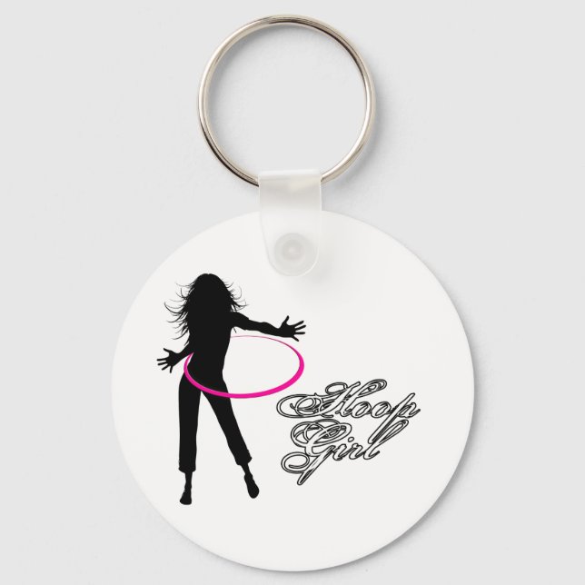 Chaveiro Hoop Girl-Hula Hoop (Frente)