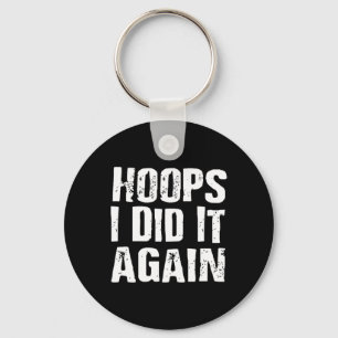 Chaveiro Hoops Eu Fiz De Novo, Diversão De Basquete