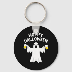 Chaveiro Hoppy Halloween Diversão Halloween Ghost Beer Beer