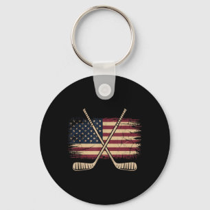 Chaveiro Hóquei da Bandeira Americana