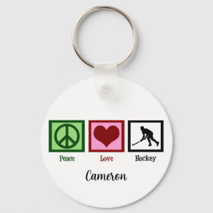 Chaveiro Hóquei em campo do amor da paz