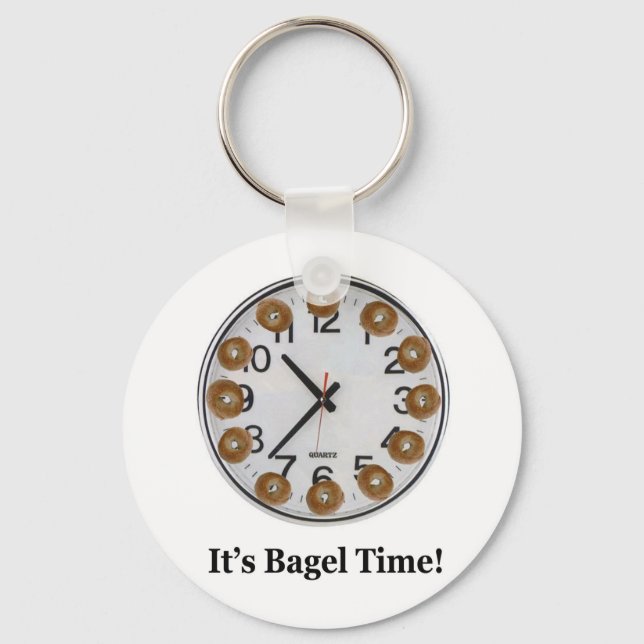 Chaveiro Hora de Bagel! (Frente)