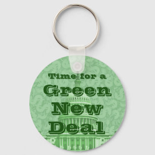Chaveiro Hora de um novo acordo verde