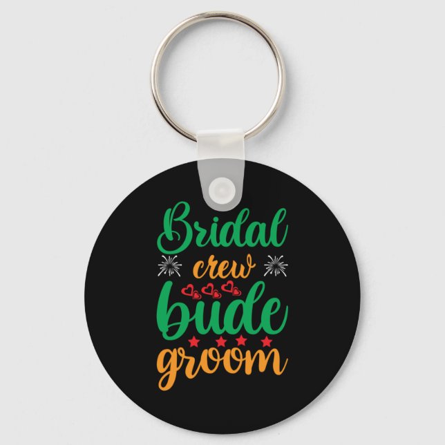 Chaveiro Horário da Tripulação Bridal (Frente)