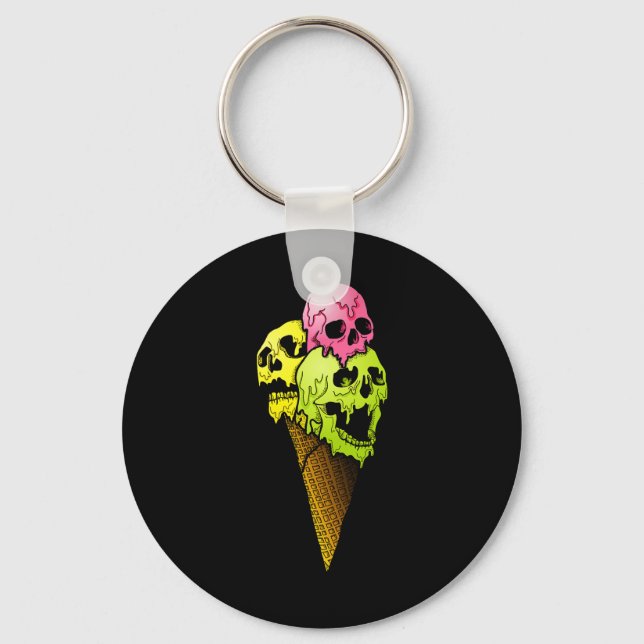 Chaveiro Horror Colorido Halloween D (Frente)