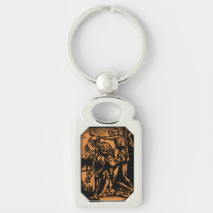 Chaveiro Horrores Revelados de Mineiros Mortos para o Hallo