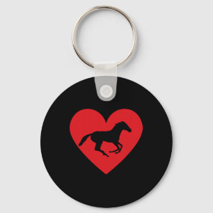 Chaveiro Horse Heart Horseback Equestrian Riding Girls