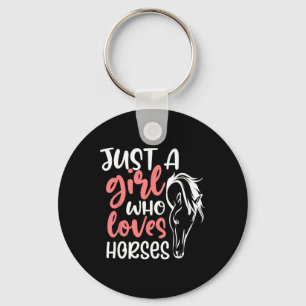 Chaveiro Horse Lover Equestrian Horseback Girls West