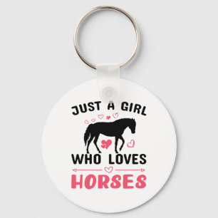 Chaveiro Horse Lover Equestrian Horseback Girls West