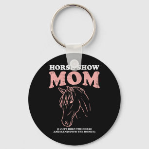 Chaveiro Horse Show Mãe Engraçado Horseback Andando Equestr