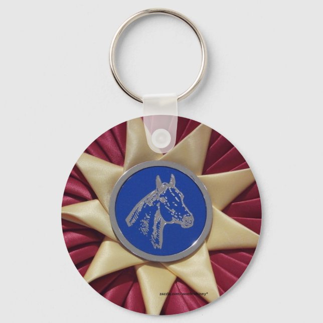 Chaveiro Horse Show Rosette (Frente)