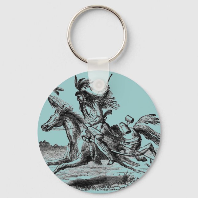 Chaveiro Horseback da Índia (Frente)
