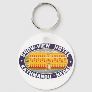 Chaveiro Hotel Kathmandu Nepal para a Vista de Neve
