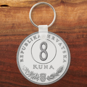 Chaveiro Hotel key with kuna as room number