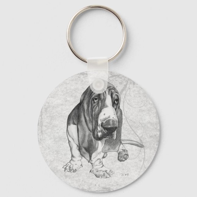 Chaveiro Hound Basset (Frente)