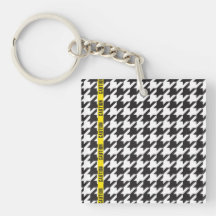 Houndstooth Envolvido com Cuidado