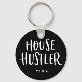 Chaveiro House Hustler Real Estate Agente Personalizado Men