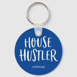 Chaveiro House Hustler Real Estate Agente Personalizado Men