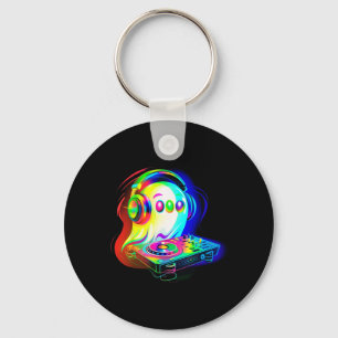 Chaveiro House Music Ghost Dj Illusion Óptica Edm Hallowee