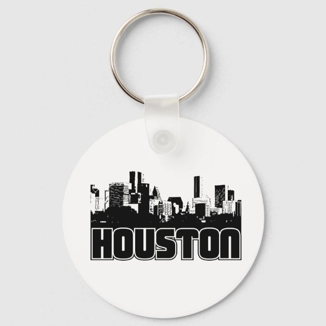 Chaveiro Houston Skyline (Frente)