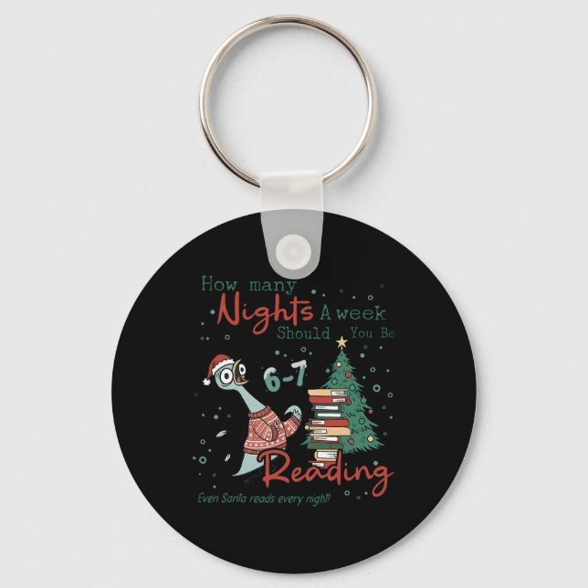 Chaveiro How Many Nights A Week Should You Be Reading 67 Te (Frente)