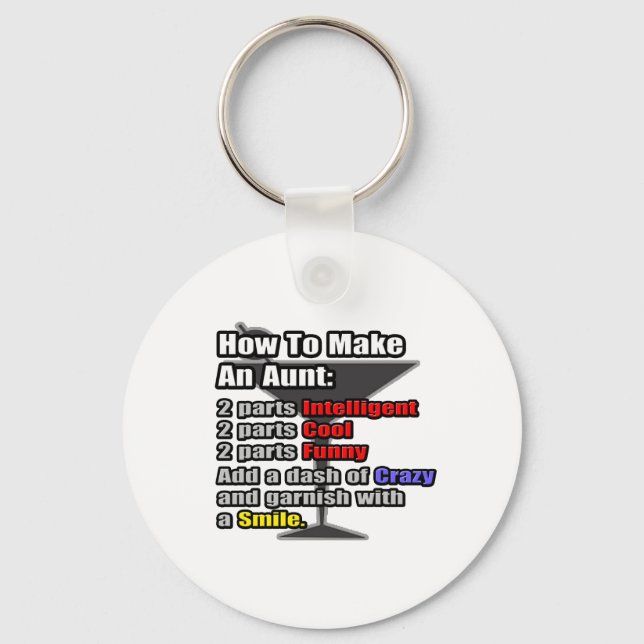 Chaveiro How To Make an Aunt (Frente)