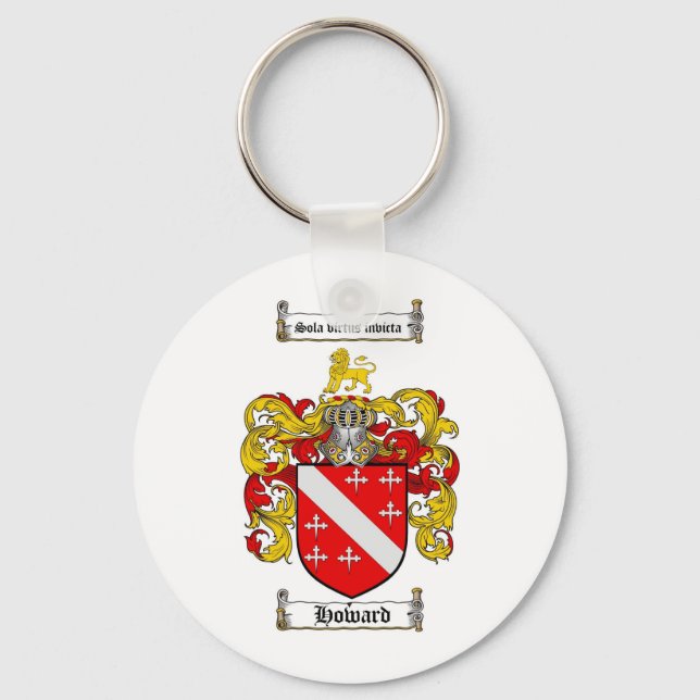 CHAVEIRO HOWARD FAMILY CREST - HOWARD CASACO ARMS (Frente)