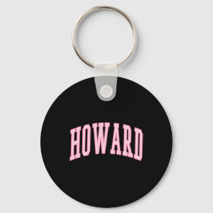 Chaveiro Howard Vintage Preppy Varsity Pink Sports