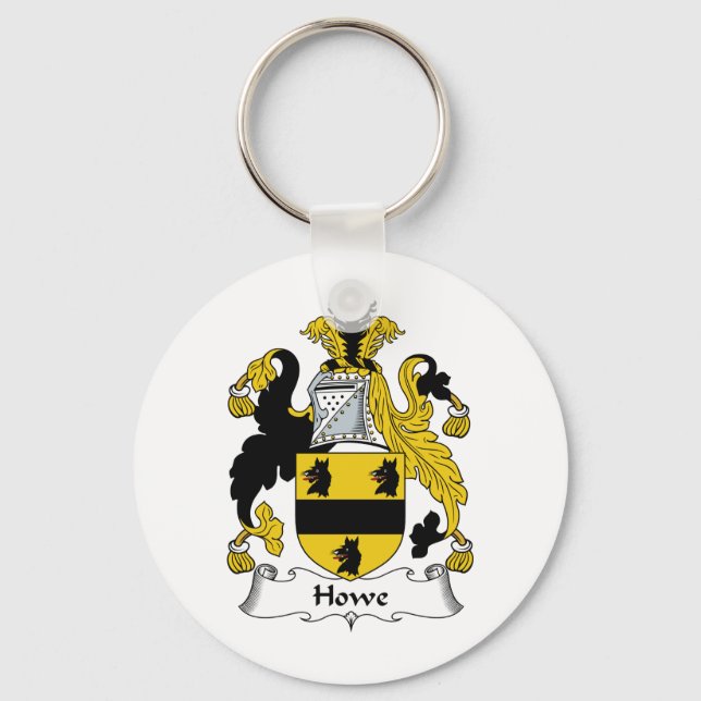 Chaveiro Howe Family Crest (Frente)