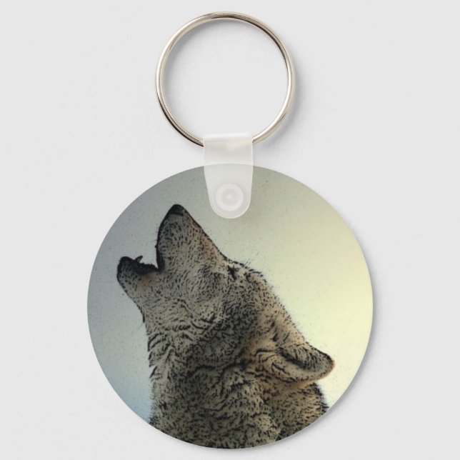 Chaveiro Howling Wolf (Frente)