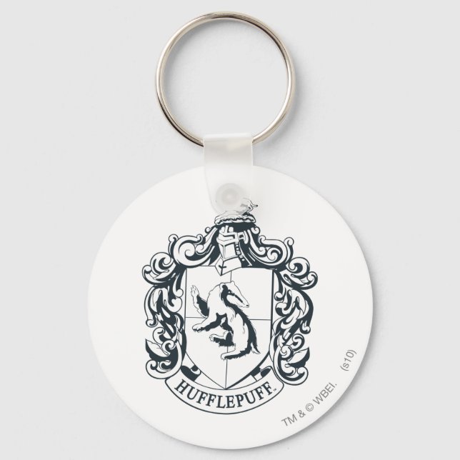 Chaveiro Hufflepuff Crest (Frente)