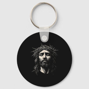 Chaveiro Hugvyn Jesus Cristão Rosto Coroa De Espinhos Relig